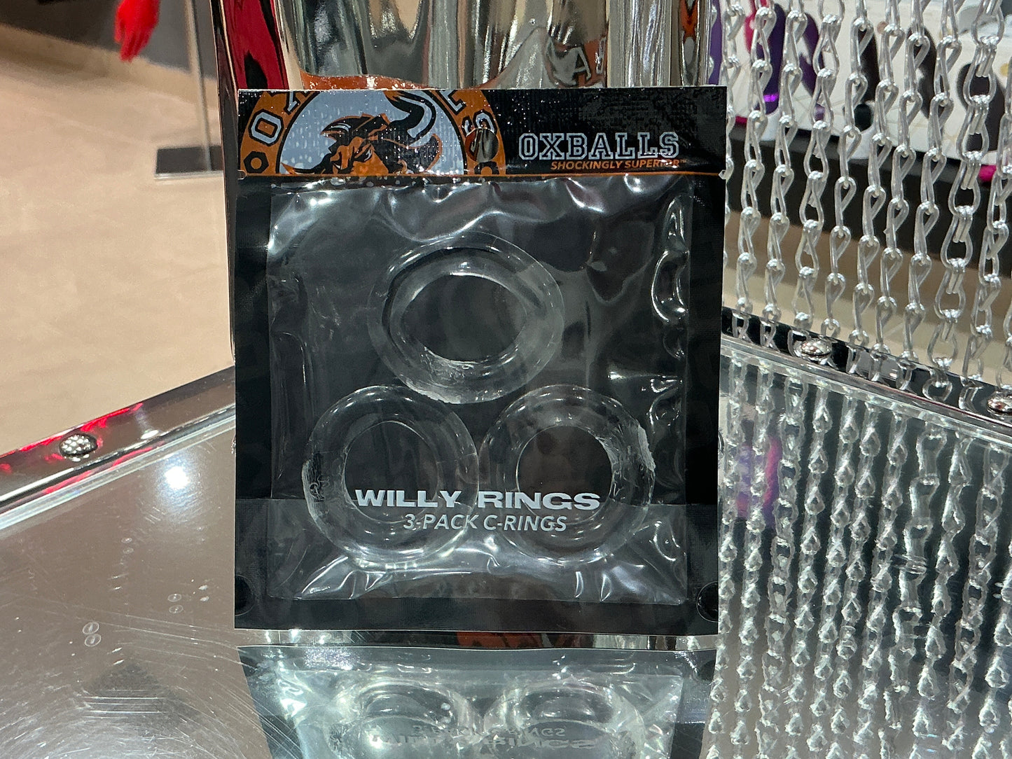 OXBALLS Willy Rings 3 Pack Clear