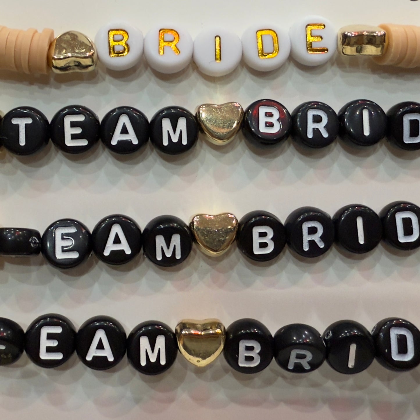 BLACKBOX 12 Pack Bracelets Gifts Bride - Team Bride