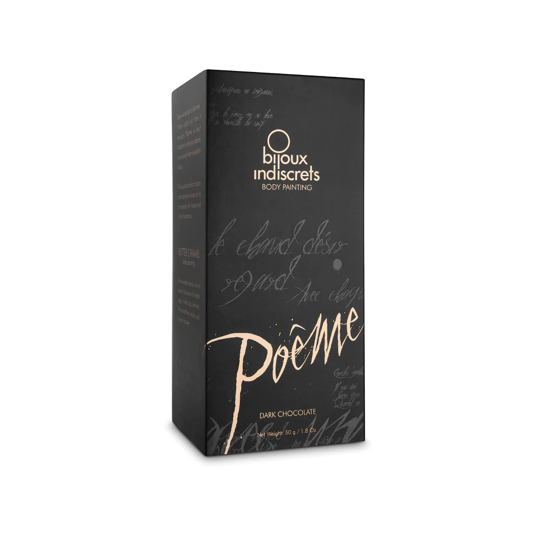 BIJOUXINDISCRETS Poème Bodypainting Chocolate