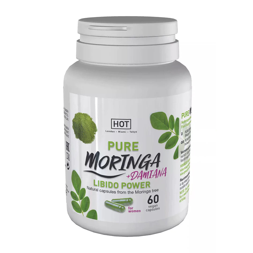 HOT Moringa Libido Power Pills - 60 Caps