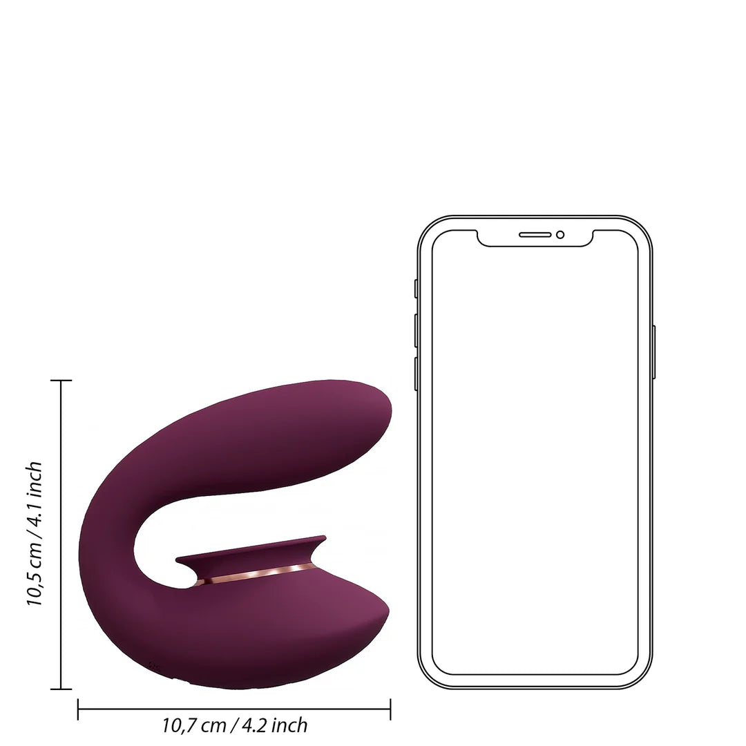TWITCH 3 Rechargable Vibrator and Suction