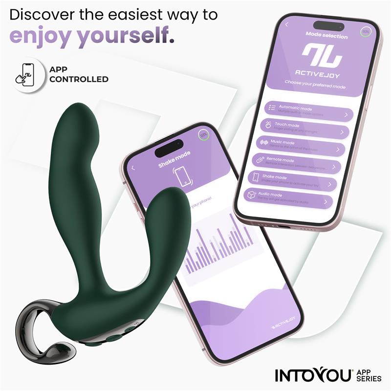 INTOYOU Greeny Finger Wiggling Prostate Massager App