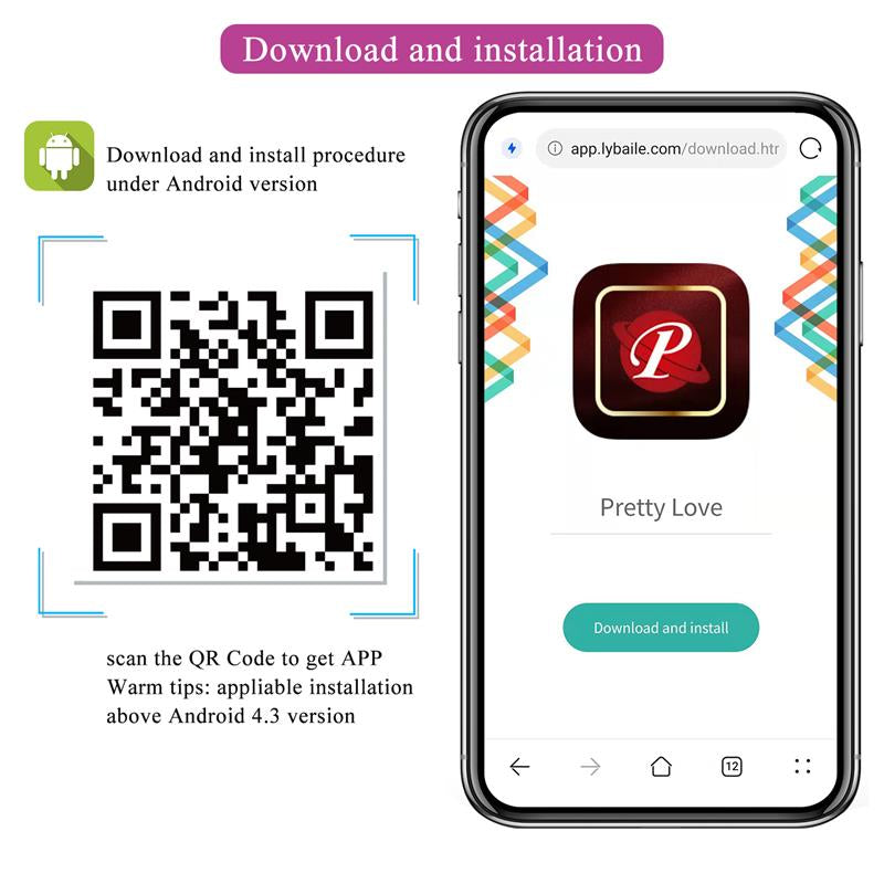 PRETTYLOVE Ethan Vibrator App