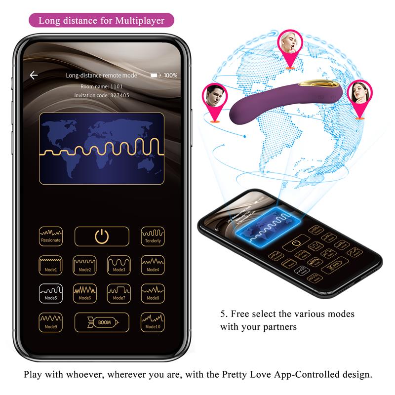 PRETTYLOVE Ethan Vibrator App