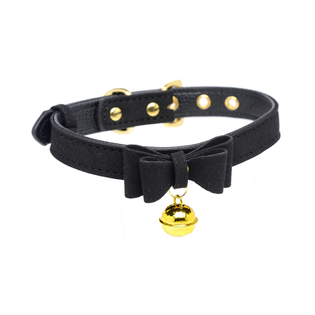 MASTERSERIES Golden Kitty Cat Bell Collar