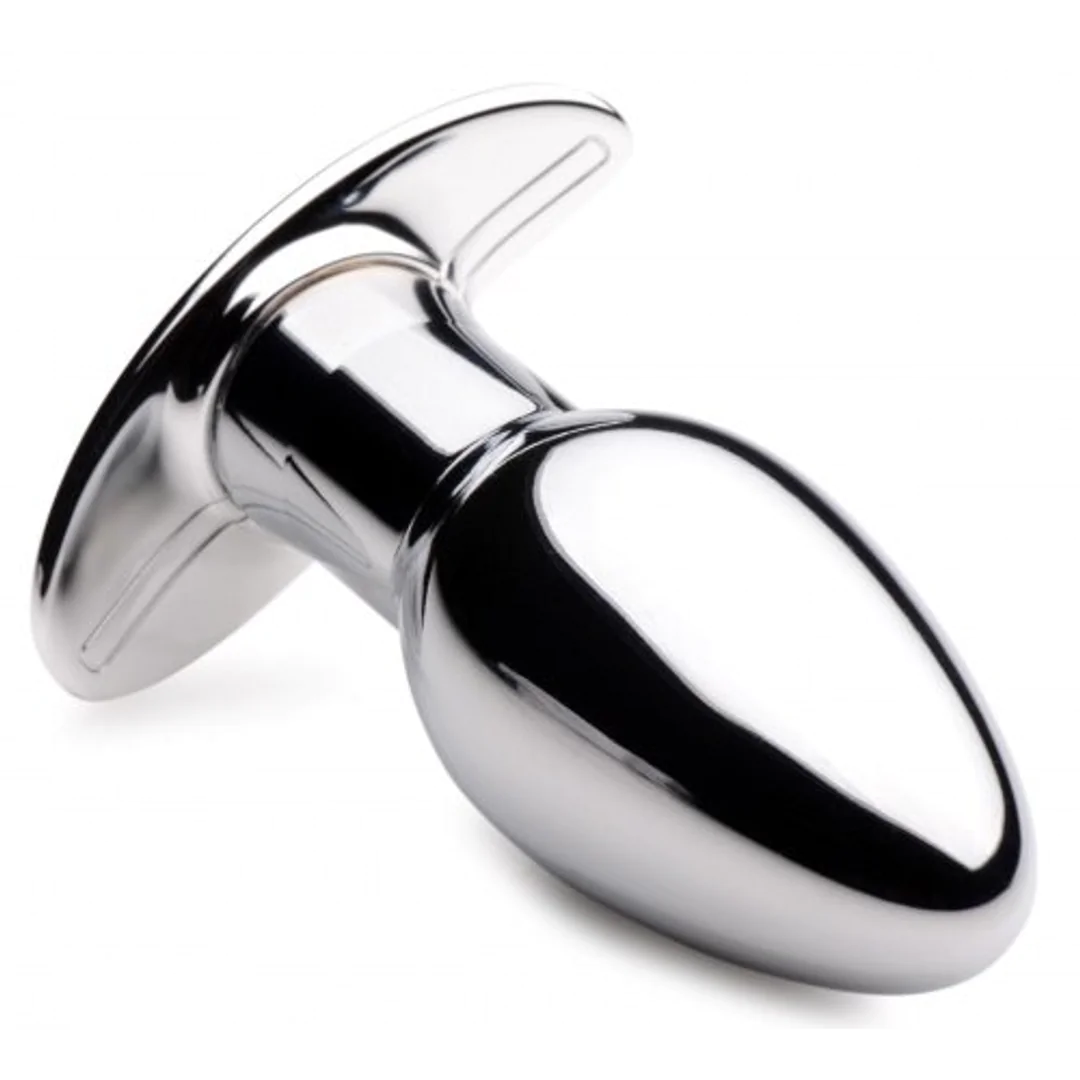 MASTERSERIES Chrome Blast Recheargable Butt Plug Small