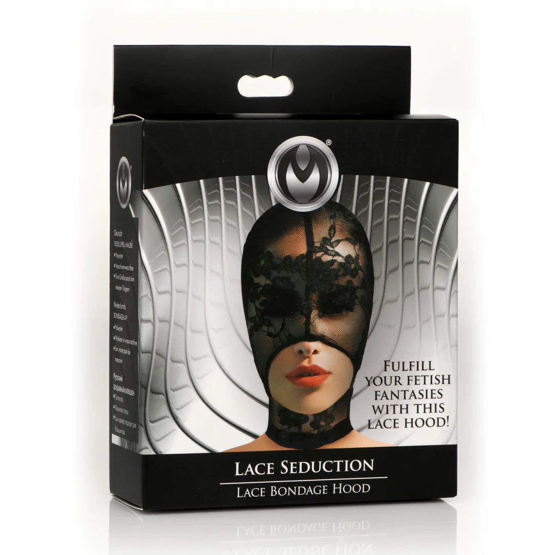MASTERSERIES Lace Seduction Bondage Mask