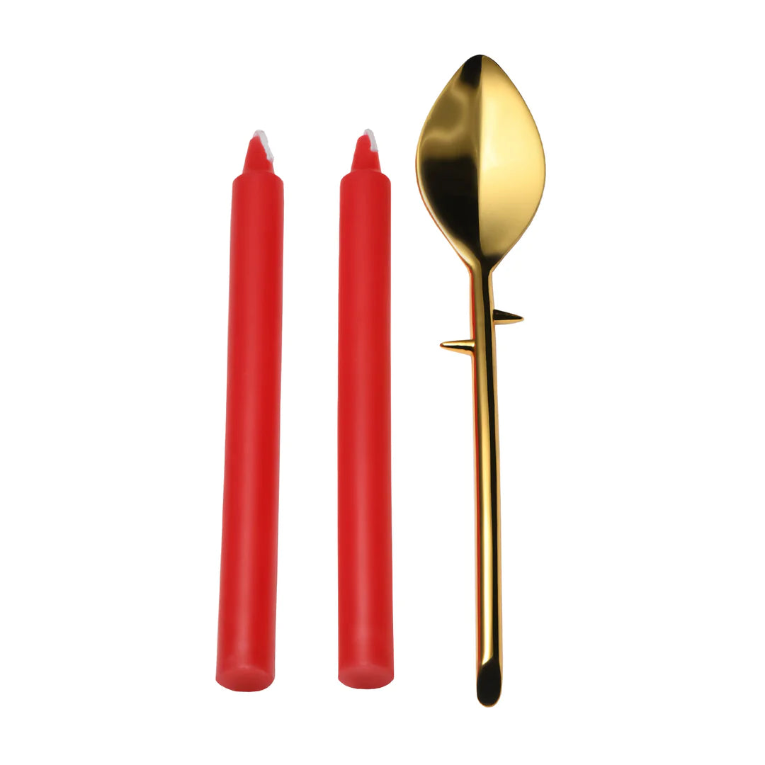 MASTERSERIES Drip Sensation Spoon and Drip Candle Set