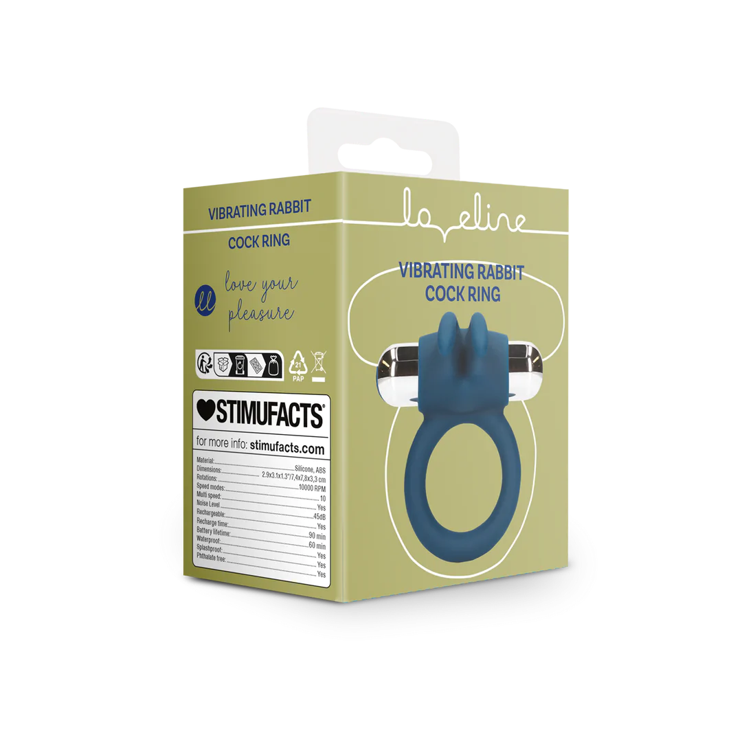 LOVELINE Vibrating Rabbit Cock Ring