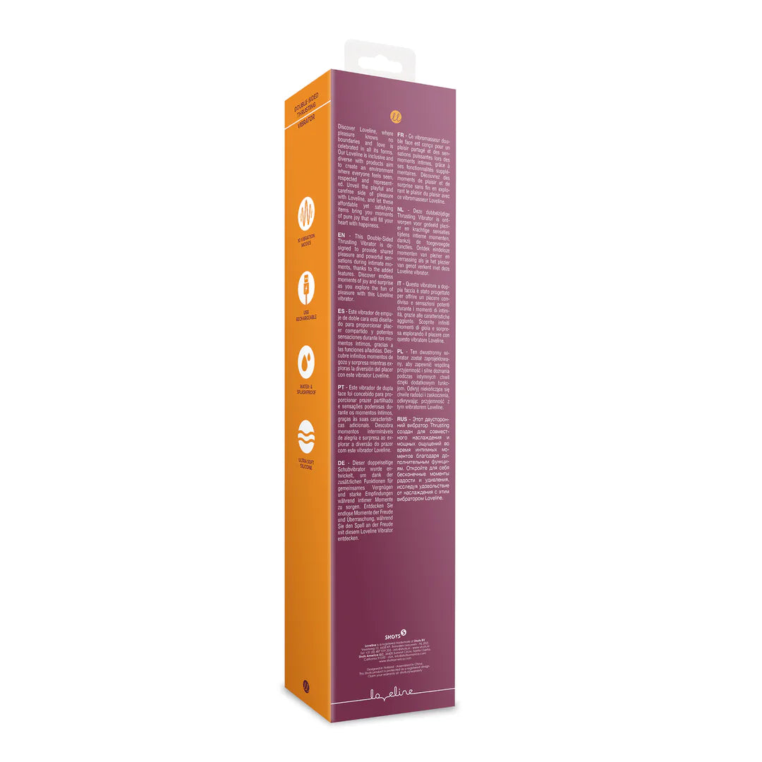 LOVELINE Double-Sided Thrusting Vibrator