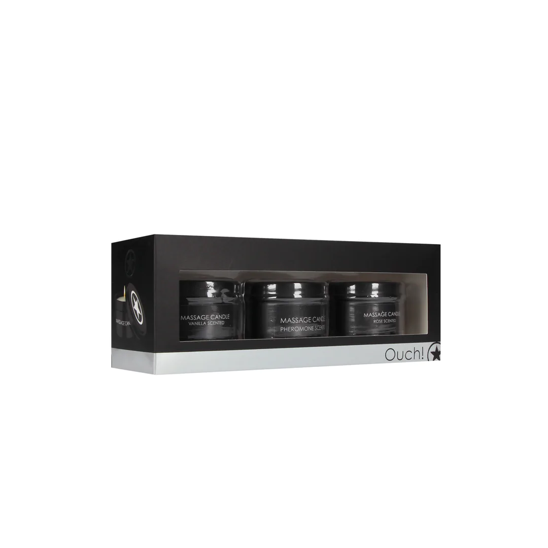 OUCH! Massage Candle Set