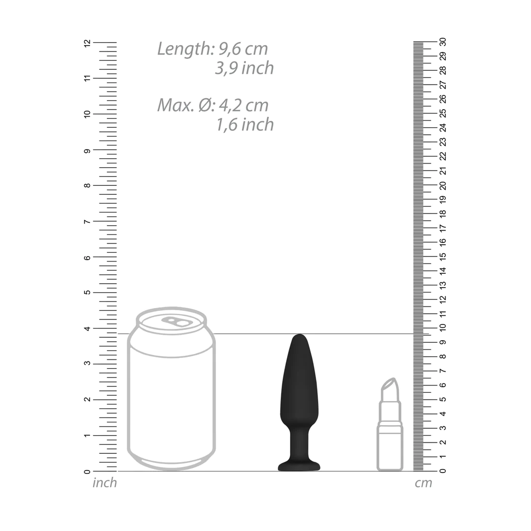 OUCH! Cone-Shaped Diamond Butt Plug
