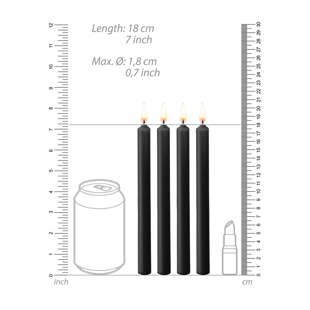 OUCH! Teasing Wax Candles - 4 Pieces