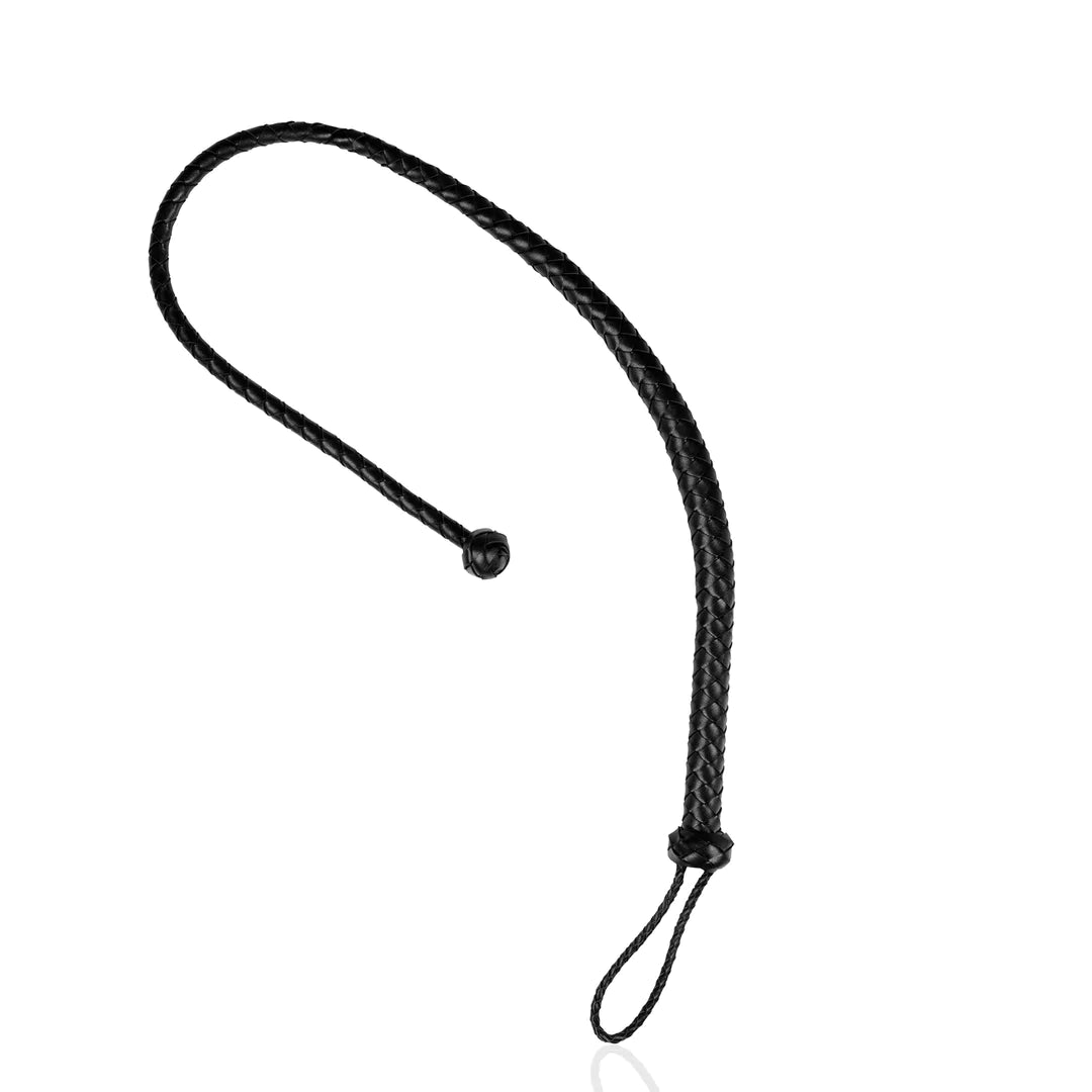 OUCH! PU Leather Whip with Knot Detail