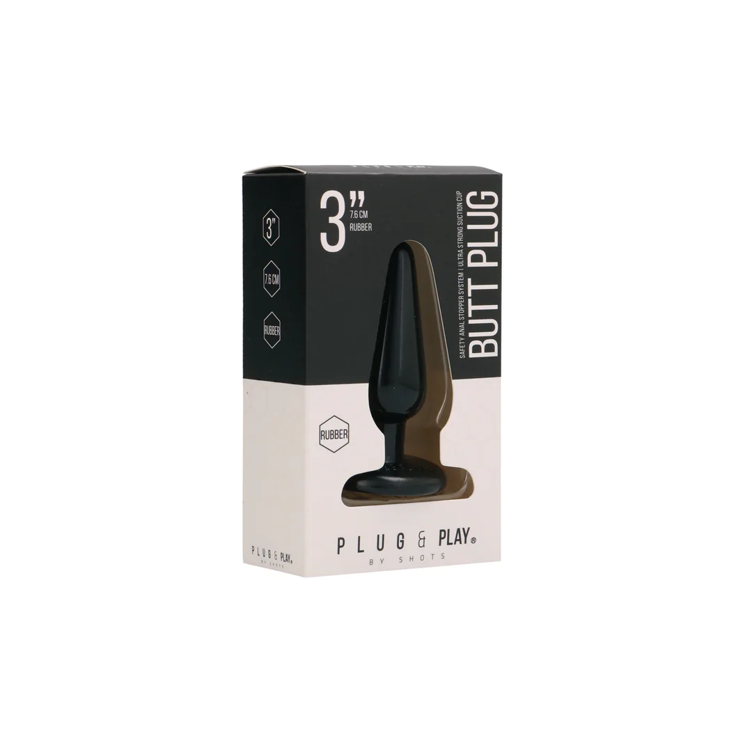 PLUG&PLAY Basic Butt Plug Black