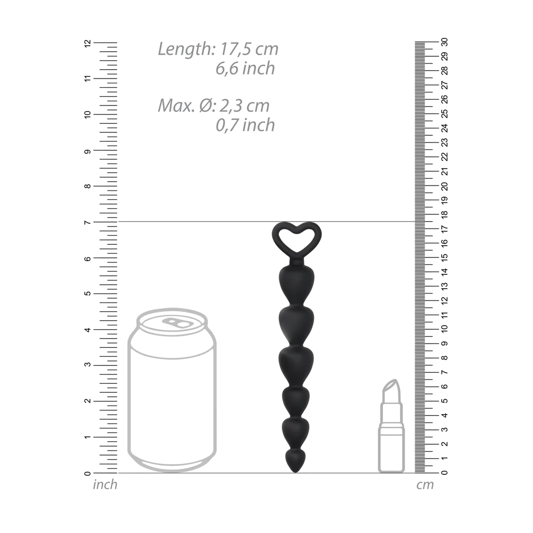 SHOTS Silicone Anal Beads