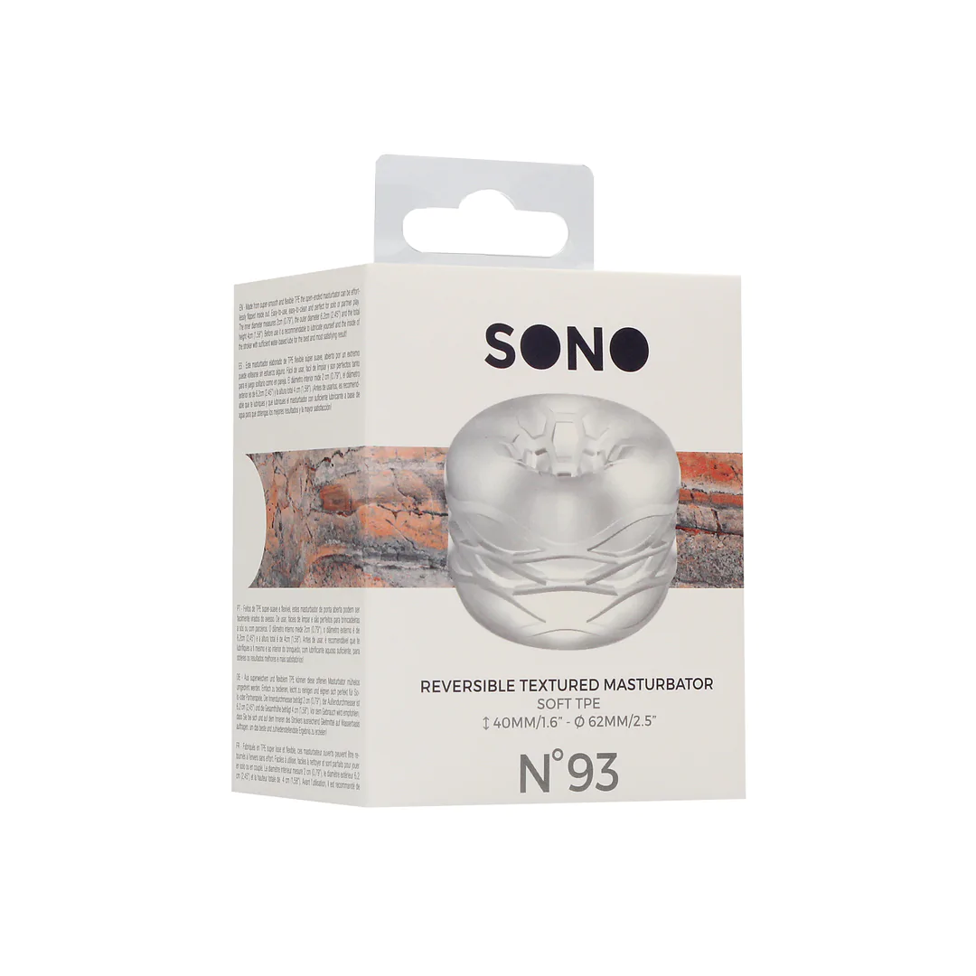 SONO No.93 Two Sides Usable Masturbator and Bumper