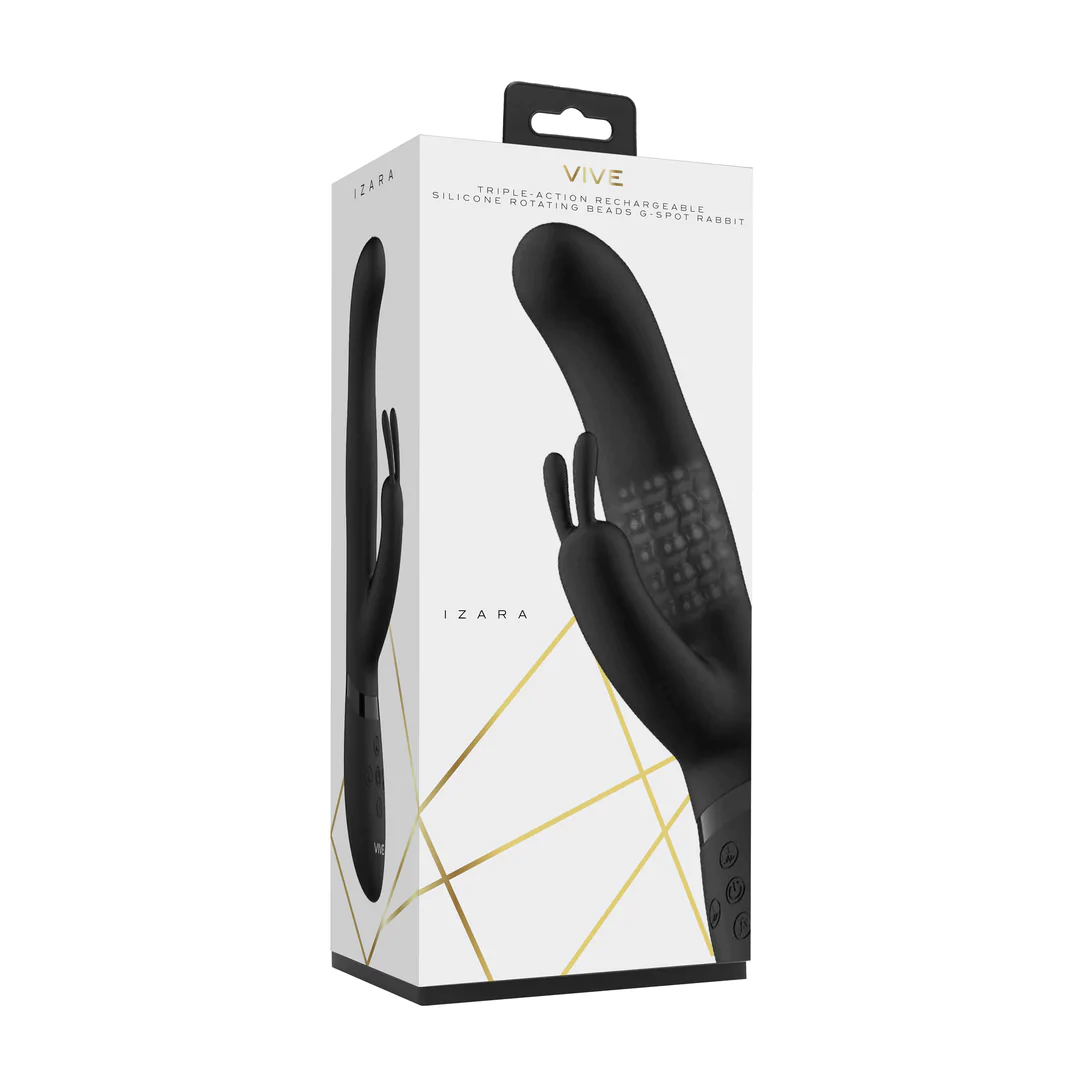 VIVE Izara Rotating Beads Rabbit Vibrator