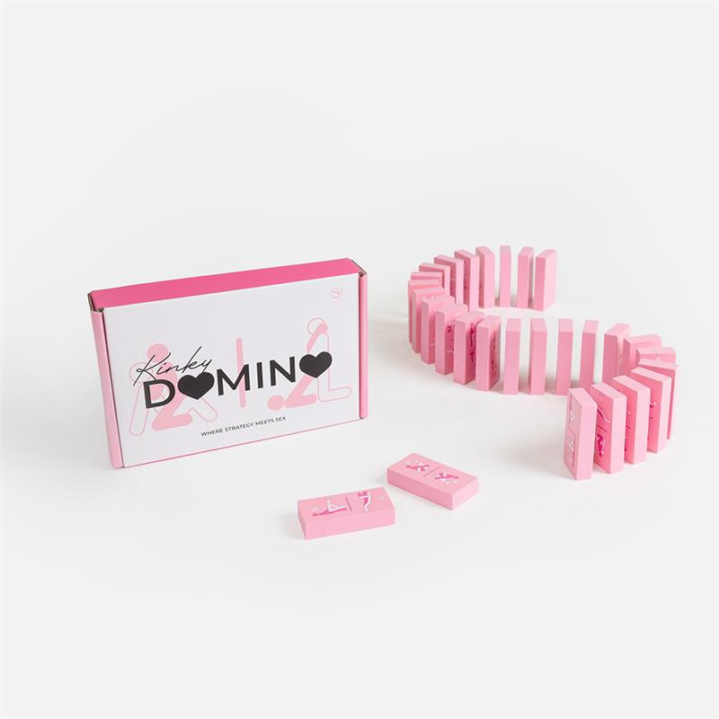SECRETPLAY Kinky Domino Wood Game