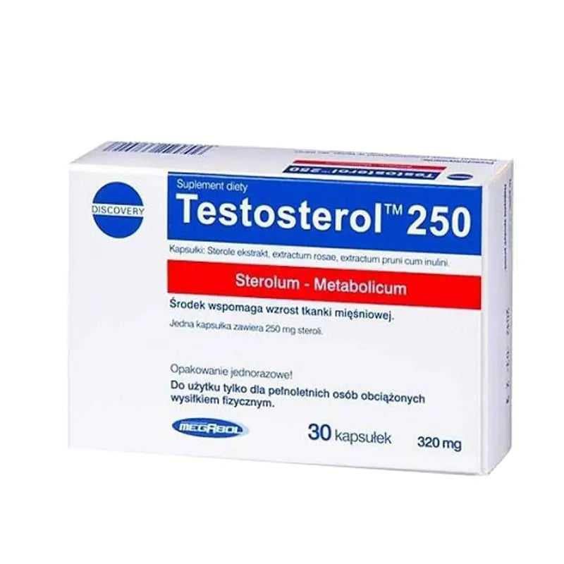 XBLACKBOX Testosterol 250 - 30 Caps
