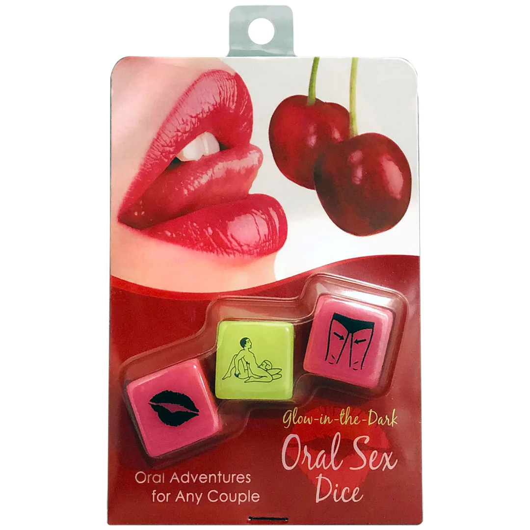 KHEPERGAMES Glow-in-the-Dark Oral Sex Dice