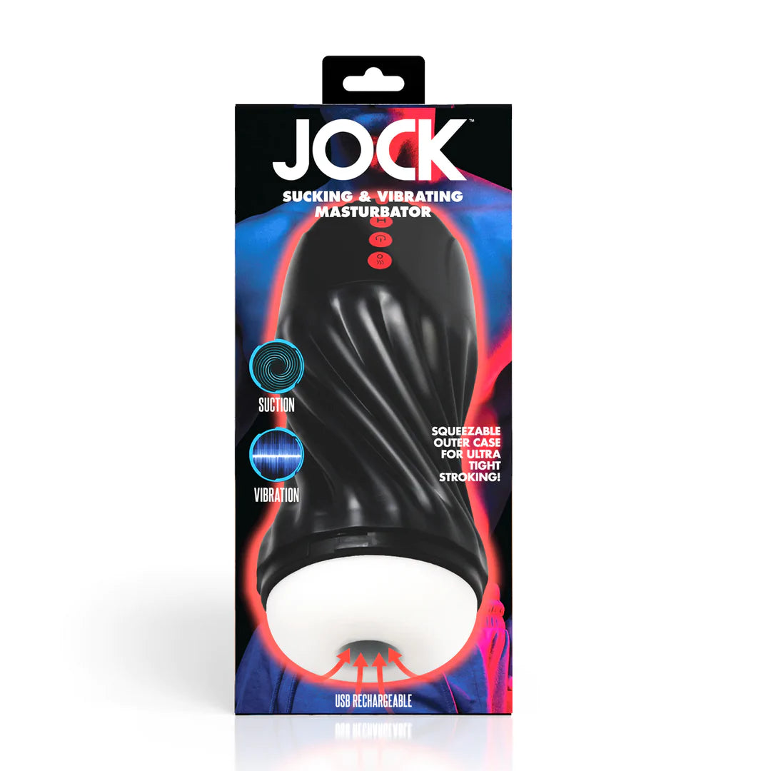 CURVETOYS Sucking and Vibrating Masturbator