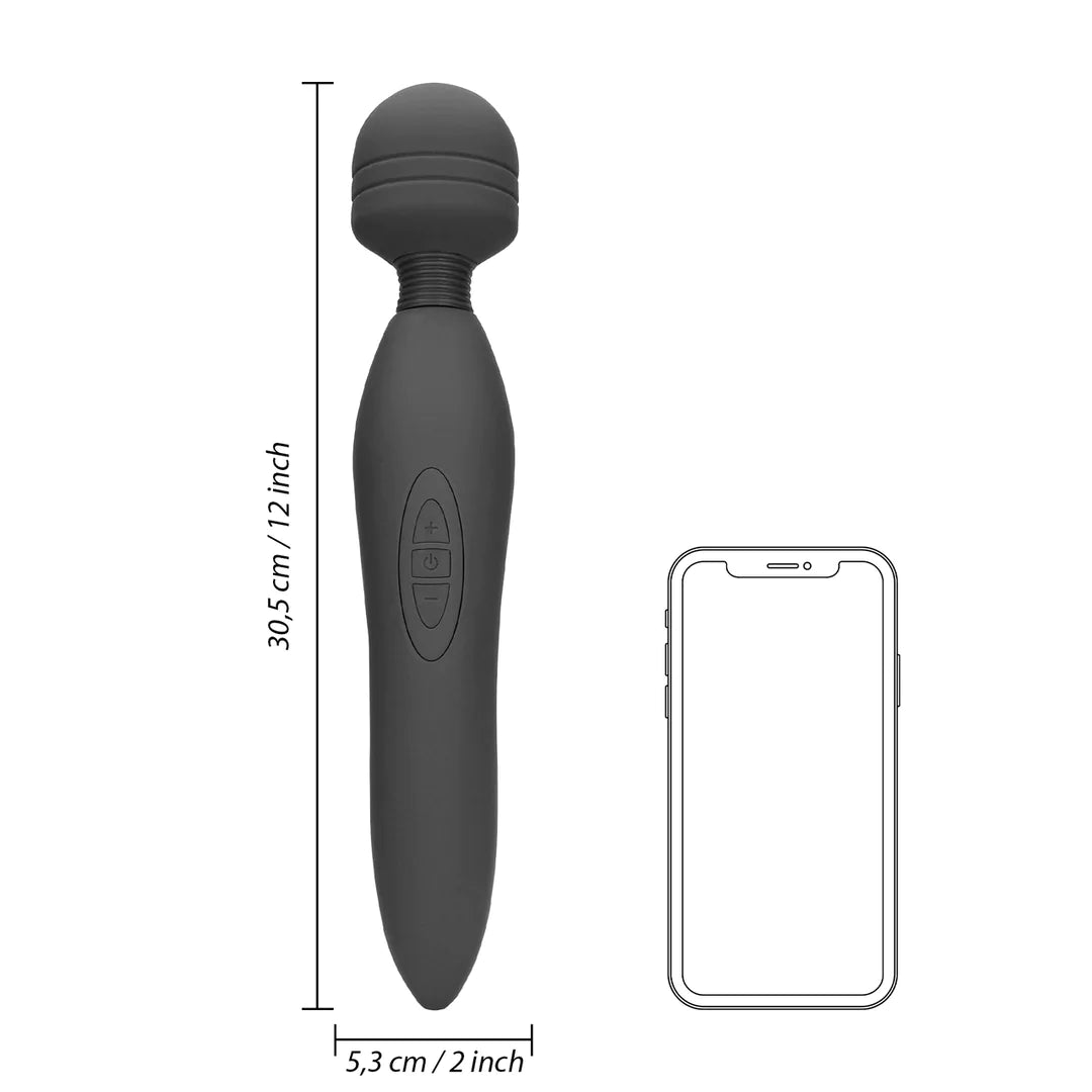 LOVELINE Powerful Wand Vibrator - Charbone