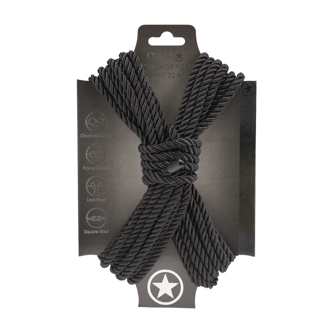 OUCH! Polyester Bondage Rope - 32.8 ft / 10 m