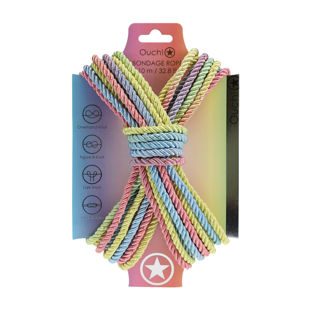 OUCH! Polyester Bondage Rope - 32.8 ft / 10 m