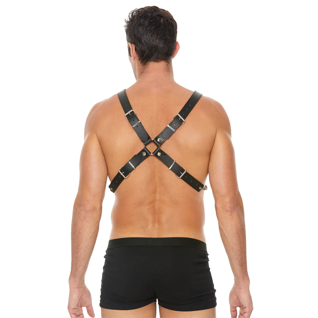 OUCH! Men's Chain Harness