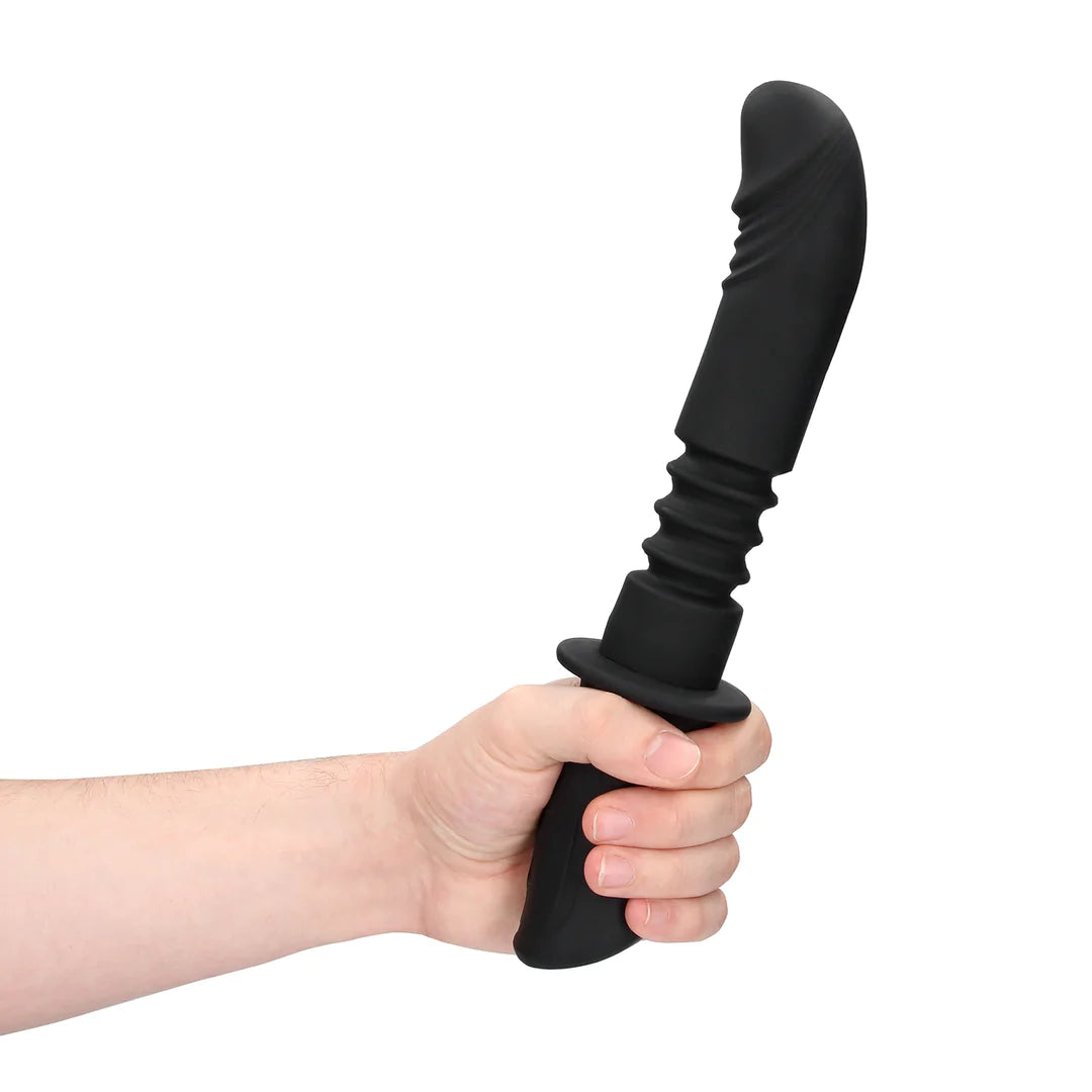 OUCH! Hand Held Vibrating and Thrusting Sex Machine