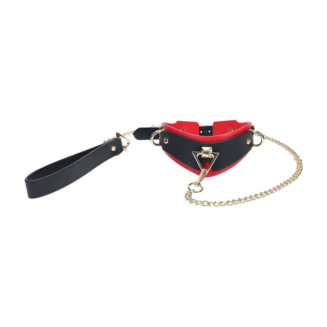 OUCH! Milan Collection - Collar with Leash