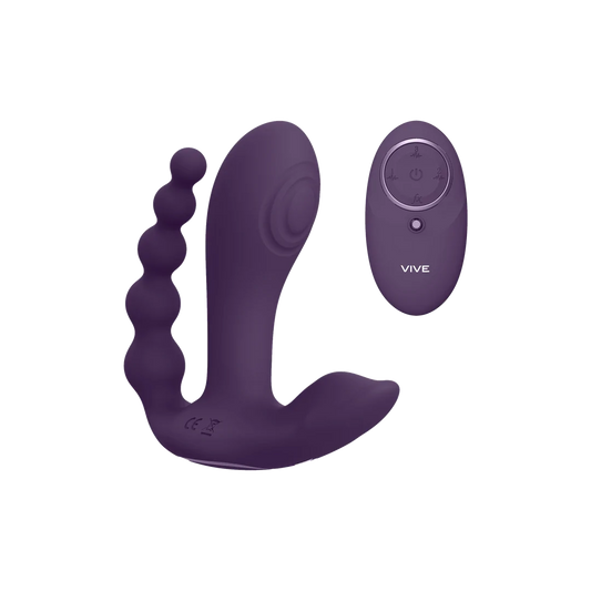 VIVE Kata - Pulse Wave & Vibrating Double Penetration Vibrator