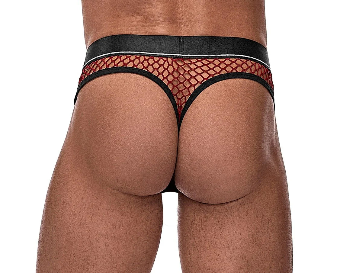 MALEPOWER Cock Ring Thong Red