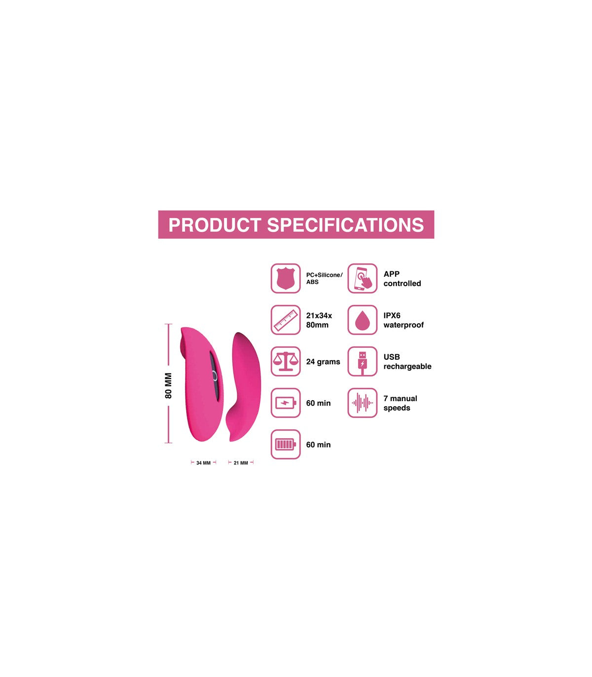 MAGICMOTION Magic Candy Panty Vibe App
