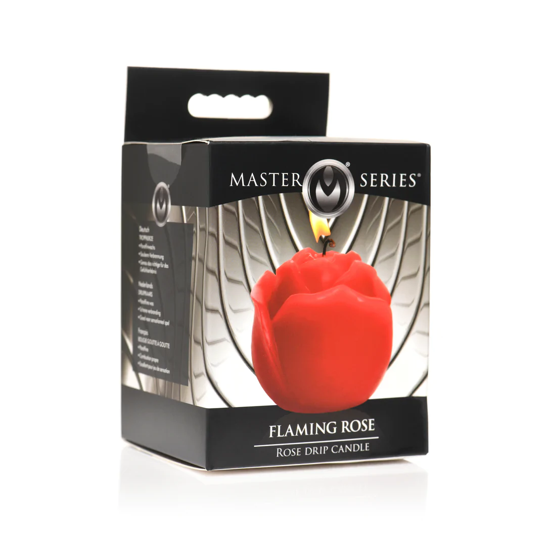 MASTERSERIES Flaming Rose - Drip Candle - Red