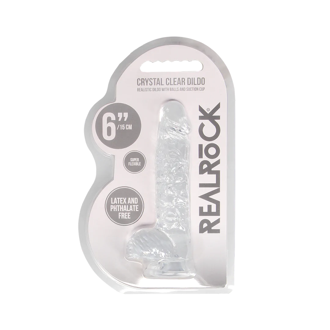 REALROCK Crystal Clear Dildo