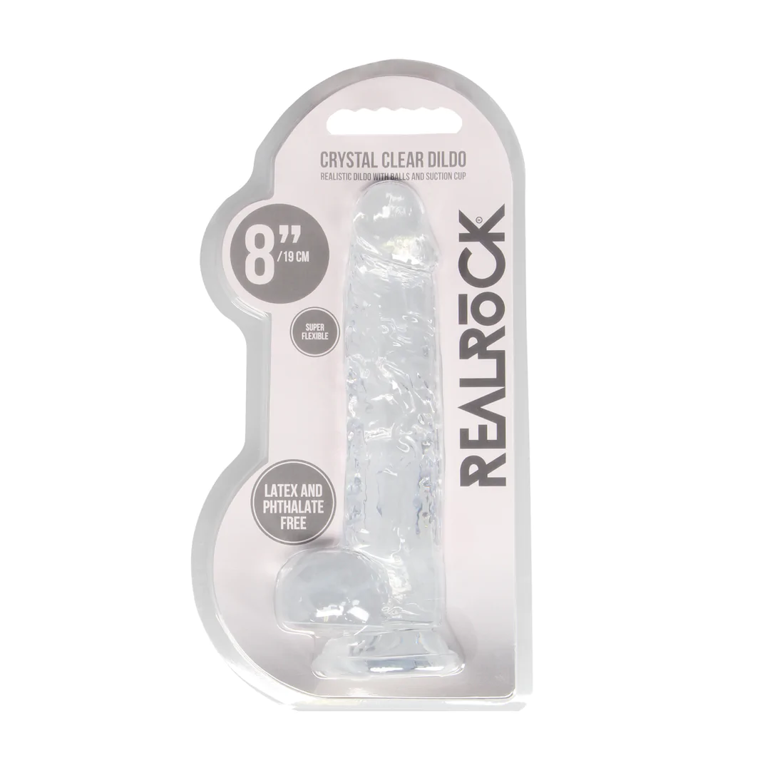 REALROCK Crystal Clear Dildo
