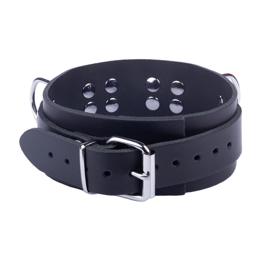 THERED Ultra Leather Necklace - Black