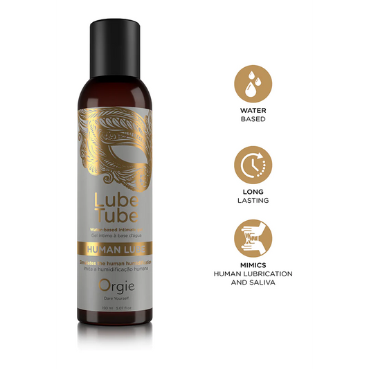 ORGIE Human Lube - Waterbased Intimate Gel - 5.07 fl oz / 150 ml