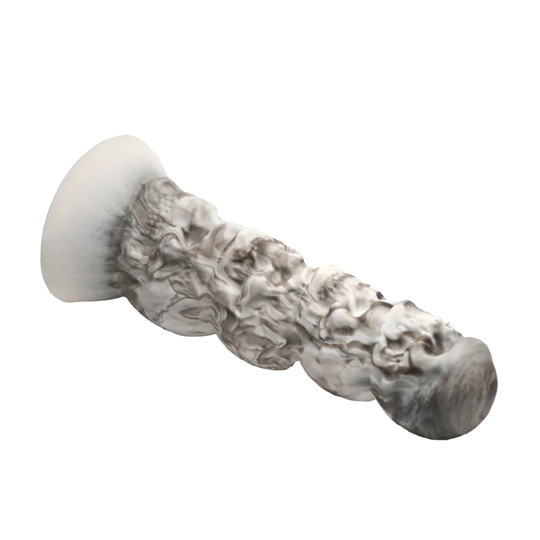 CREATURECOCKS Tower of Doom - Silicone Dildo - Grey