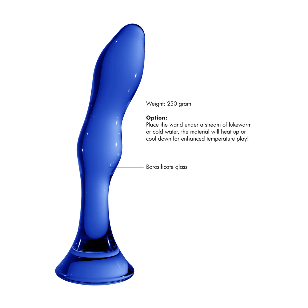 CHRYSTALLINO Gallant - Glass Dildo