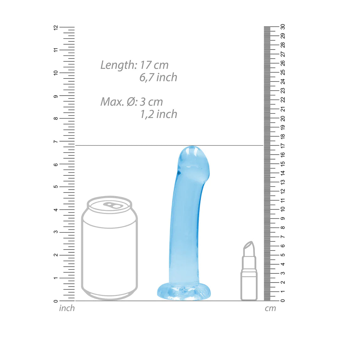 REALROCK Non-Realistic Dildo with Suction Cup - 7" / 17 cm
