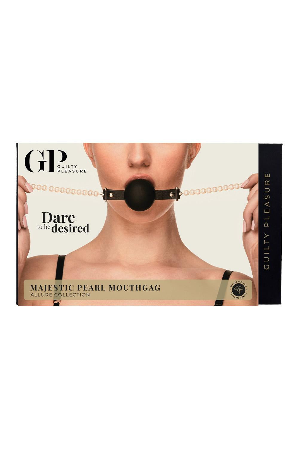 GUILTYPLEASURE Majestic Pearl Mouthgag