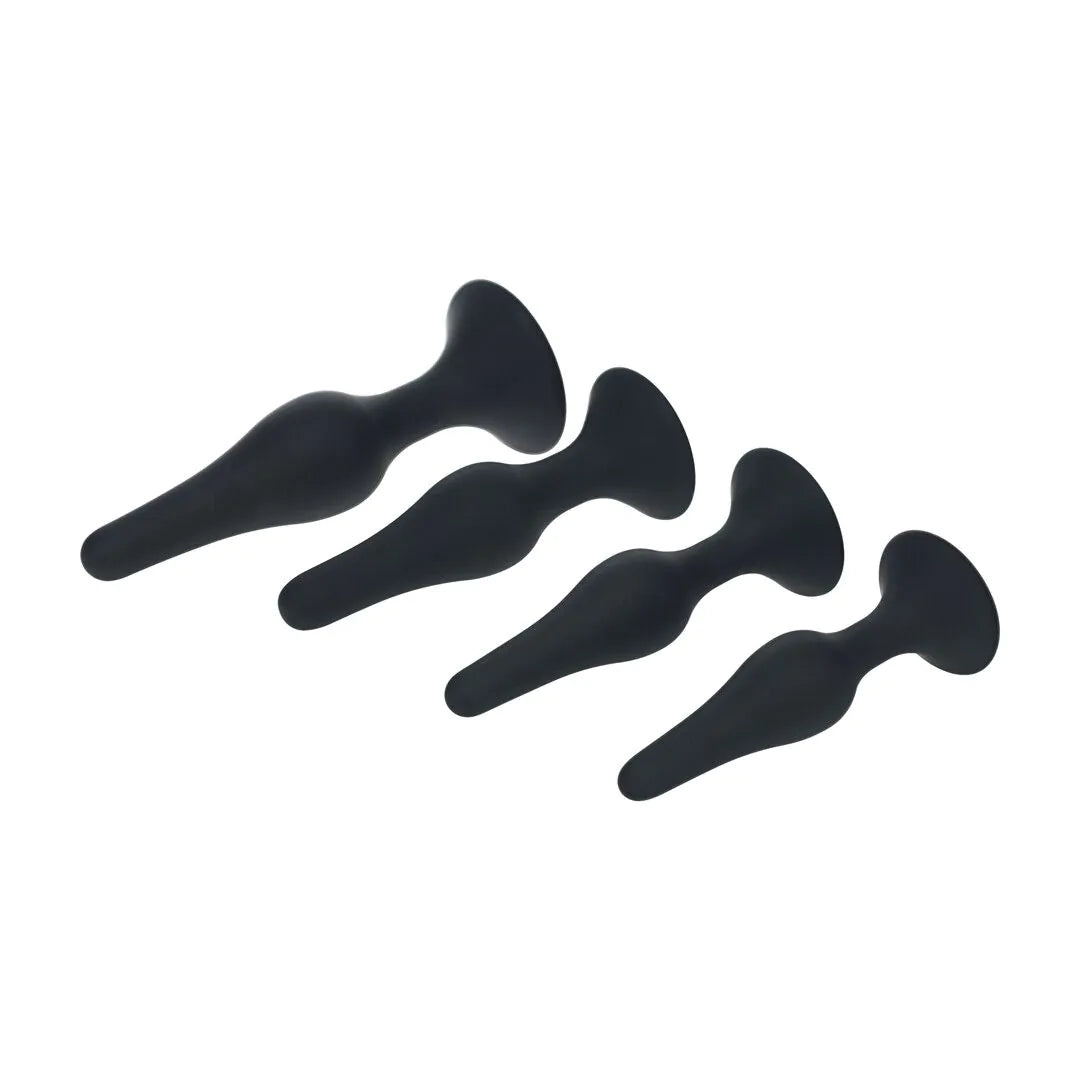 LEVELZ Slim Silicone Anal Plug Set of 4