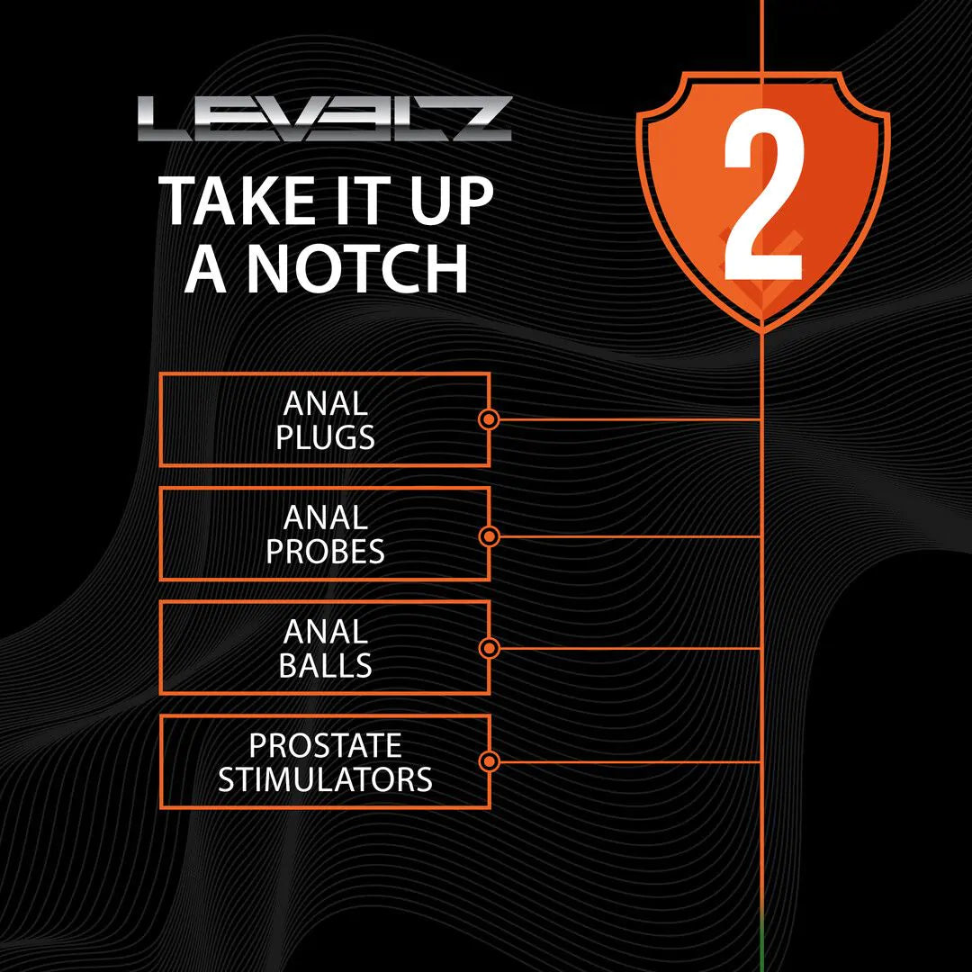LEVELZ Silicone Weighted Anal Plug Training Set