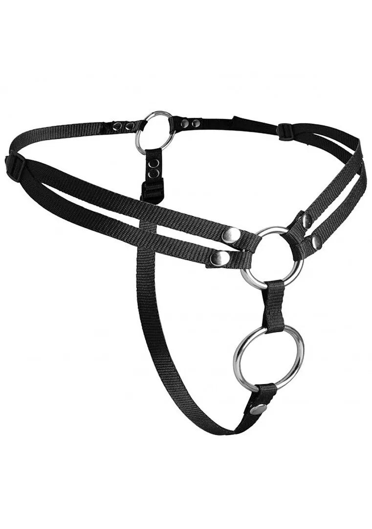XRBRANDS Unity - Double Penetration Strap-On Harness