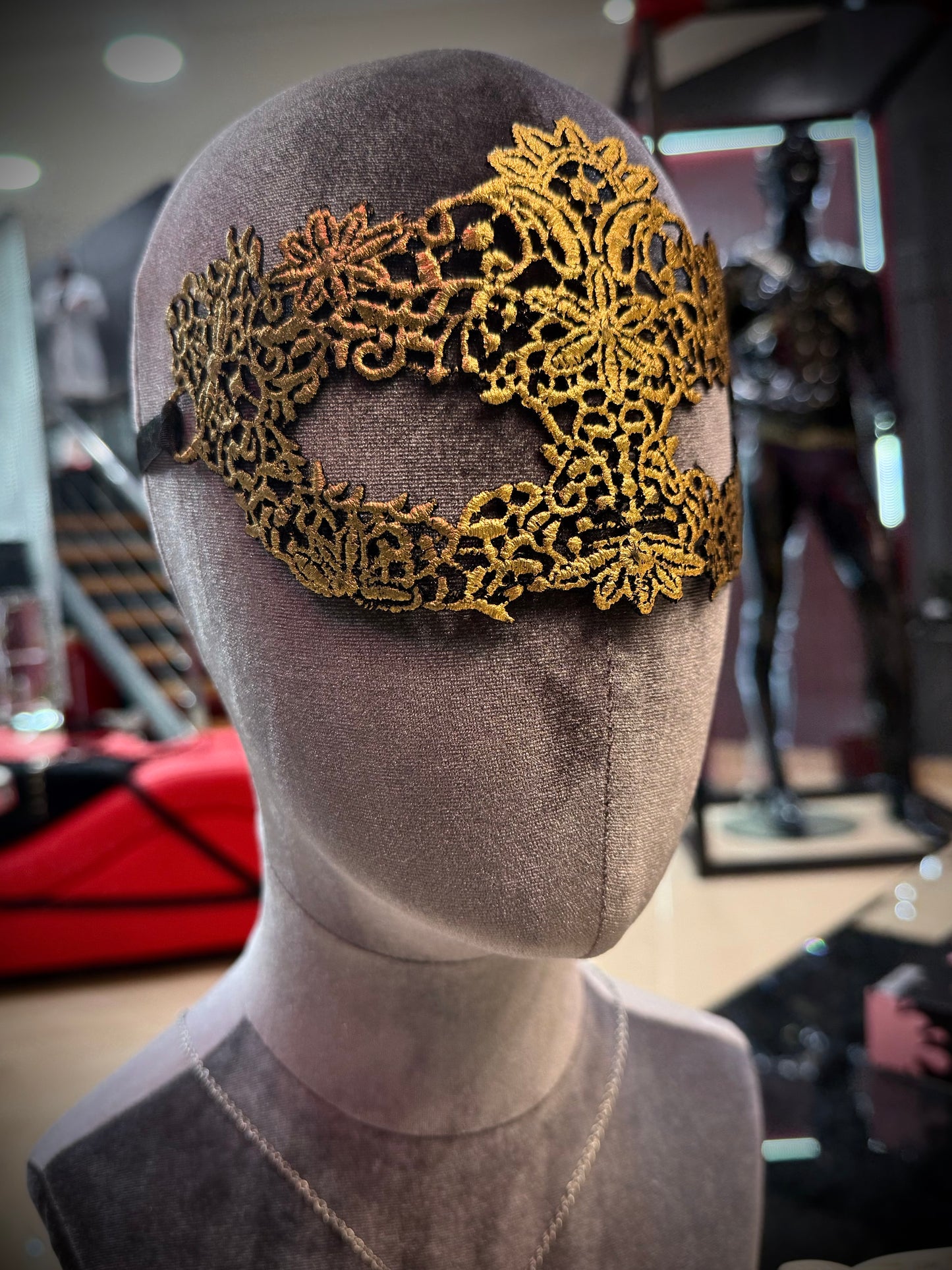 XBLACKBOX Lace Mask 2
