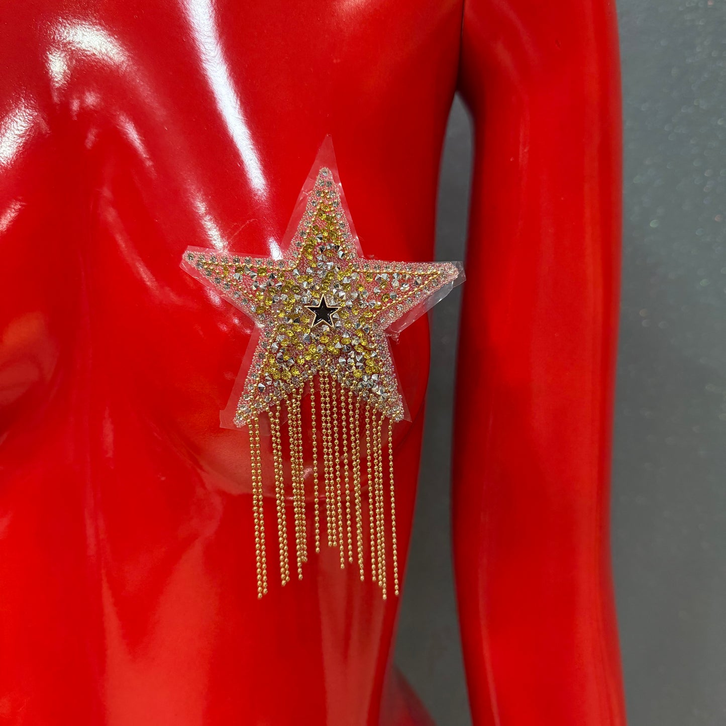 XBLACKBOX Nipple Covers Bling Star with Hanging Details