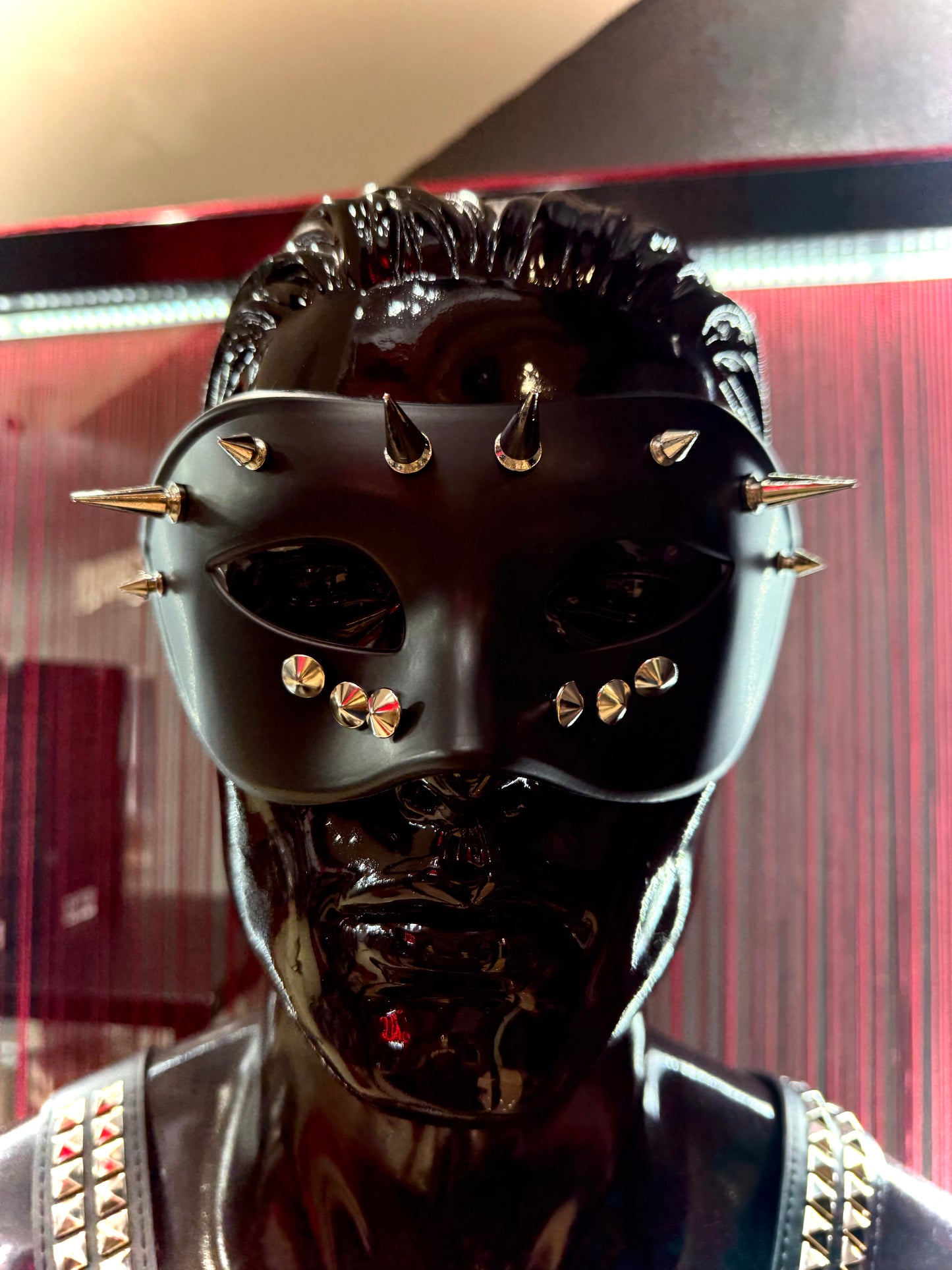 XBLACKBOX Unisex Spike Mask